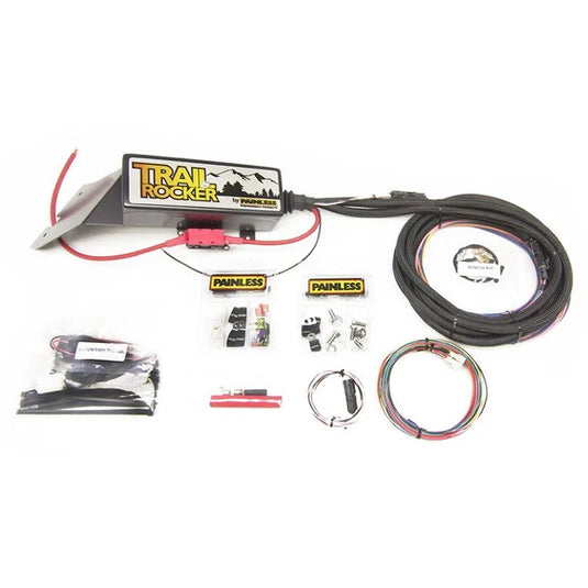 Painless Wiring 57024 Trail Rocker System without Switch Console for 76-86 Jeep CJ-5, CJ-7 & CJ-8