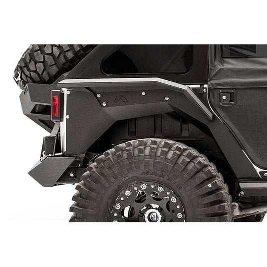 Fab Fours Rear Fender Flares for 07-22 Jeep Wrangler JL & JK Unlimited with Fab Fours Rear Fenders