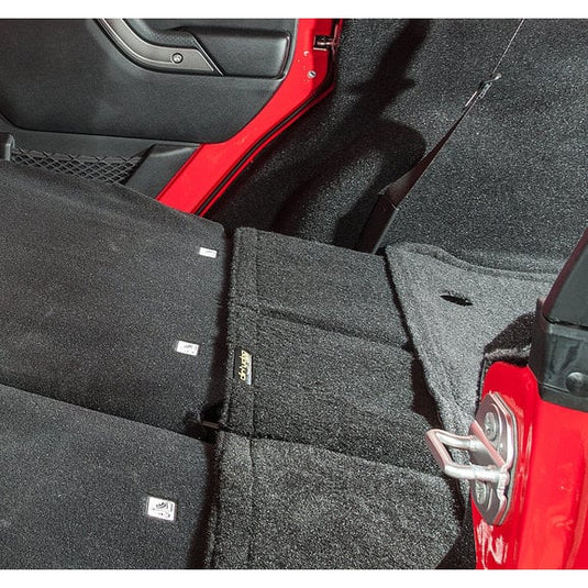 Dirtydog 4X4 2-Piece Crash Pad with Trench Cover for 07-18 Jeep Wrangler Unlimited JK 4 Door