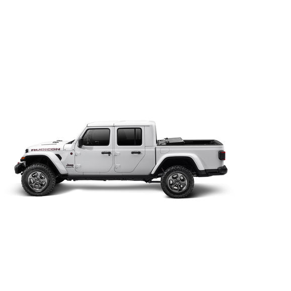 Load image into Gallery viewer, Rugged Ridge 13550.24 Armis Hard Folding Bed Cover with LINE-X for 20-21 Jeep Gladiator JT
