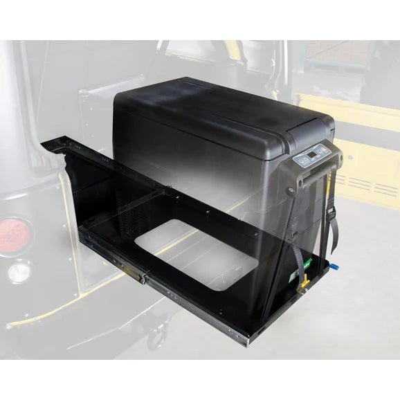 Load image into Gallery viewer, Overland Vehicle Systems 25049801 Small Refrigerator Tray with Slide &amp; Tilt
