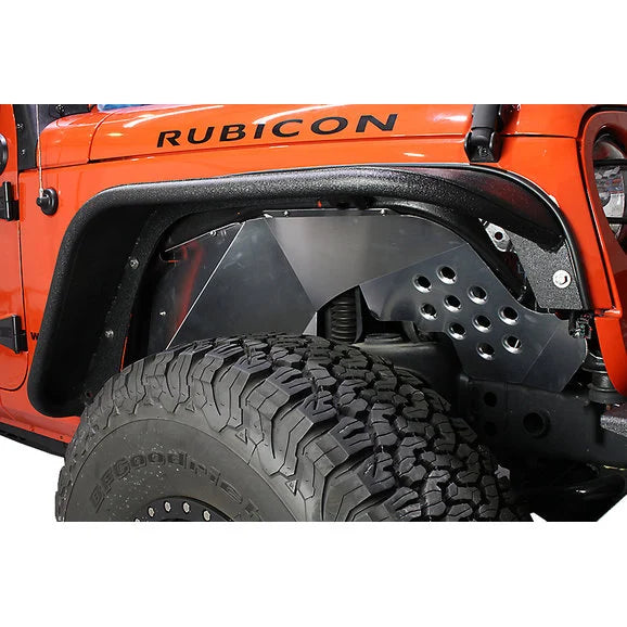 Load image into Gallery viewer, Fishbone Offroad FB33069 Raw Aluminum Inner Fenders for 07-18 Jeep Wrangler JK
