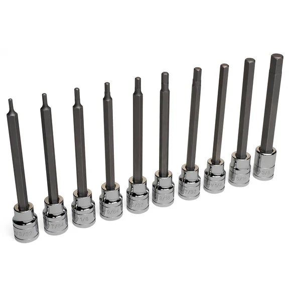 Load image into Gallery viewer, Eastwood 10-Piece 3/8&quot; Drive Long Hex Bit Set
