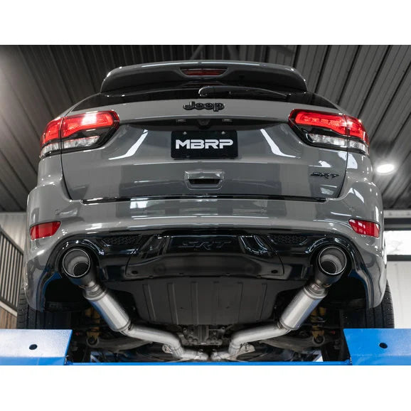 Load image into Gallery viewer, MBRP 3&quot; Dual Exit Catback Exhaust Kit for 12-21 Jeep Grand Cherokee SRT8 with 6.4L Hemi Engine
