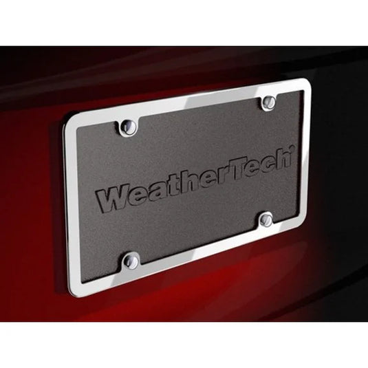 WeatherTech 8ALPSS1 Stainless Steel License Plate Frame