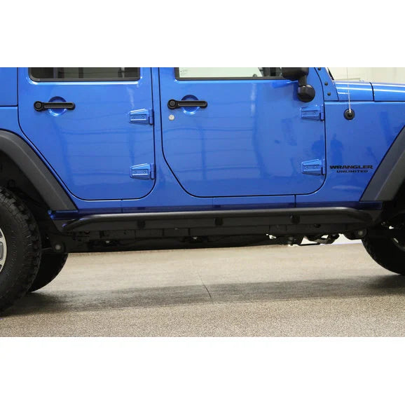 Load image into Gallery viewer, Rock Hard 4X4 RH6008 Patriot Series Tube Slider Rocker Guards for 07-18 Jeep Wrangler JK 2 Door
