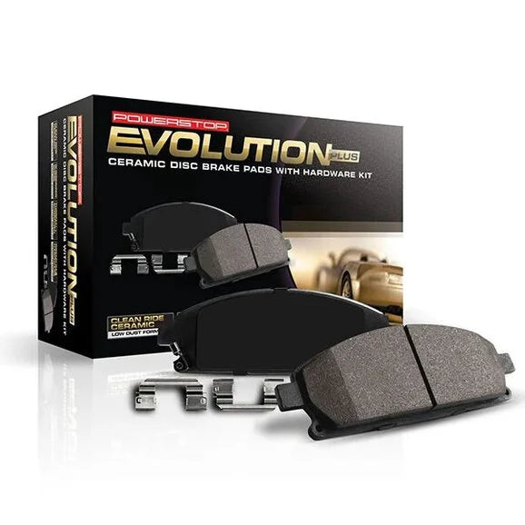 Power Stop Z17 Evolution Ceramic Brake Pads for 18-23 Jeep Wrangler JL