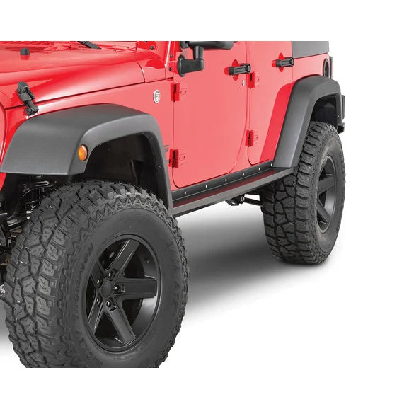 Load image into Gallery viewer, Teraflex 004637310 RockGuard Rock Sliders for 07-18 Jeep Wrangler Unlimited JK 4 Door
