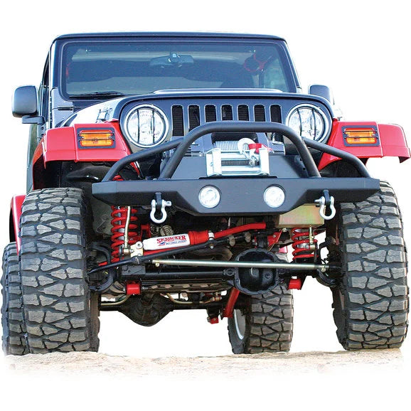 Load image into Gallery viewer, Rampage Products 5083059 Fog Light Kit for 87-24 Jeep Wrangler JL, JK, TJ &amp; YJ with Rampage Recovery Bumper
