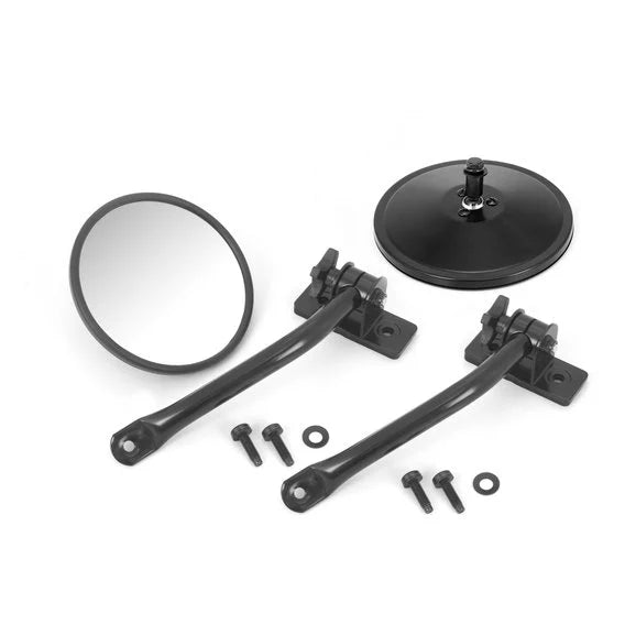 Rugged Ridge Quick Release Mirror Kit for 97-18 Jeep Wrangler TJ & JK