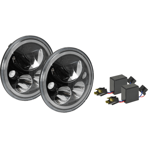 Load image into Gallery viewer, Vision X Vortex Halo LED Headlight Pair for 07-18 Jeep Wrangler JK
