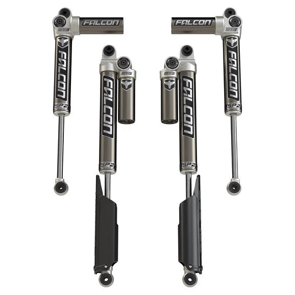 Teraflex Falcon SP2 3.1 Piggyback Shocks for 18-23 Jeep Wrangler JL