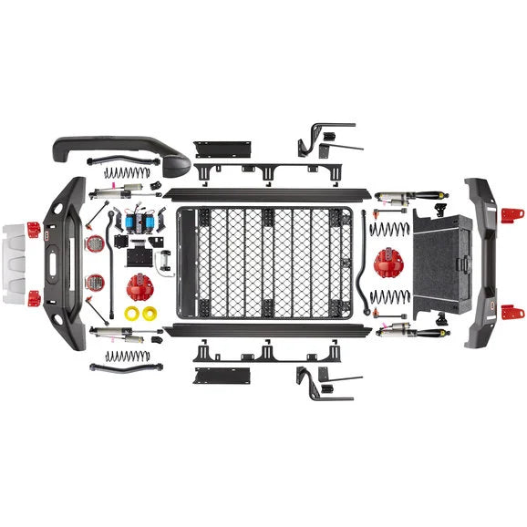 ARB JL4DOVERLAND2 Overland Package for 18-23 Jeep Wrangler JL Unlimited Rubicon