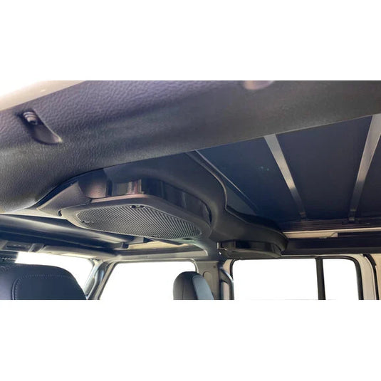 Quadratec JL-24KWR5.25 Kicker Overhead Sound Bar Speaker Upgrade Kit for 2024 Jeep Wrangler JL