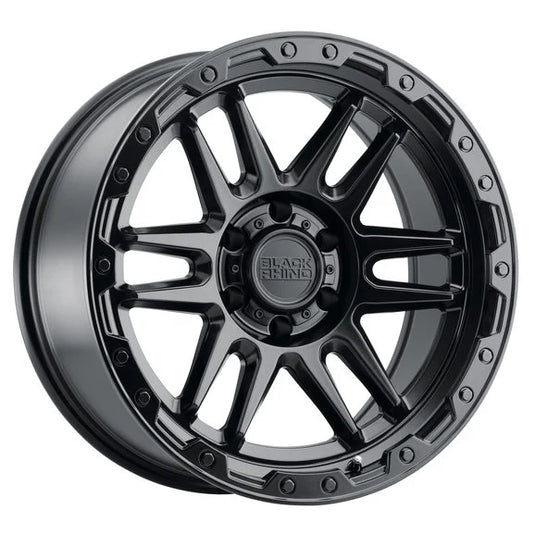 Black Rhino Hard Alloys Apache Wheel for 07-24 Jeep Wrangler JK, JL, & Gladiator JT