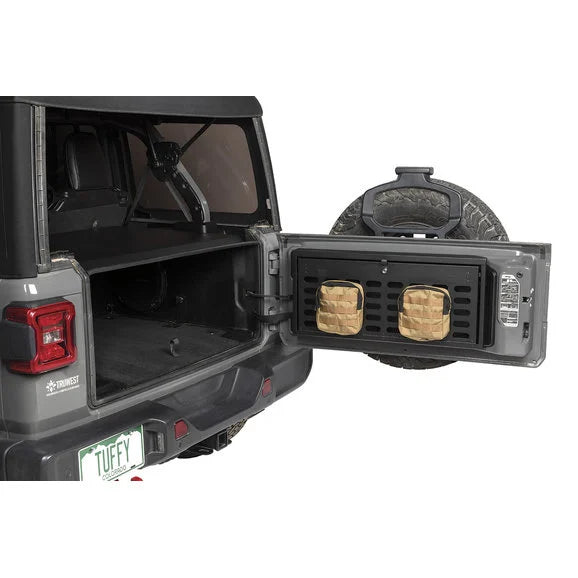 Load image into Gallery viewer, Tuffy 365-01 Tailgate Lockbox MOLLE Storage for 18-24 Jeep Wrangler JL
