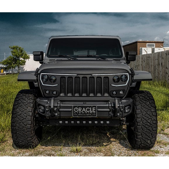 Load image into Gallery viewer, Oracle Lighting Skid Plate with Integrated LED Lights for 18-22 Jeep Wrangler JL &amp; Gladiator JT
