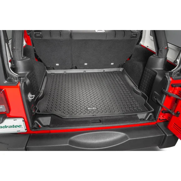 Load image into Gallery viewer, Quadratec Tru-Fit® Rear Cargo Liner for 07-18 Jeep Wrangler JK 2-Door
