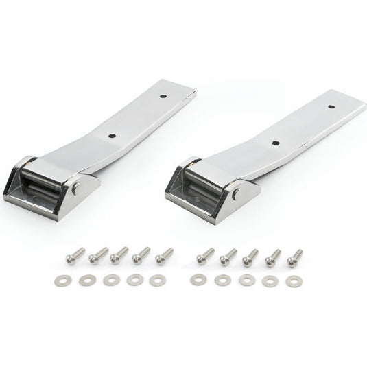 Kentrol Stainless Steel Tailgate Hinges for 07-18 Jeep Wrangler JK