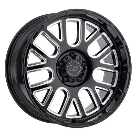 Black Rhino Hard Alloys Pismo Wheel for 07-24 Jeep Wrangler JL, JK & Gladiator JT