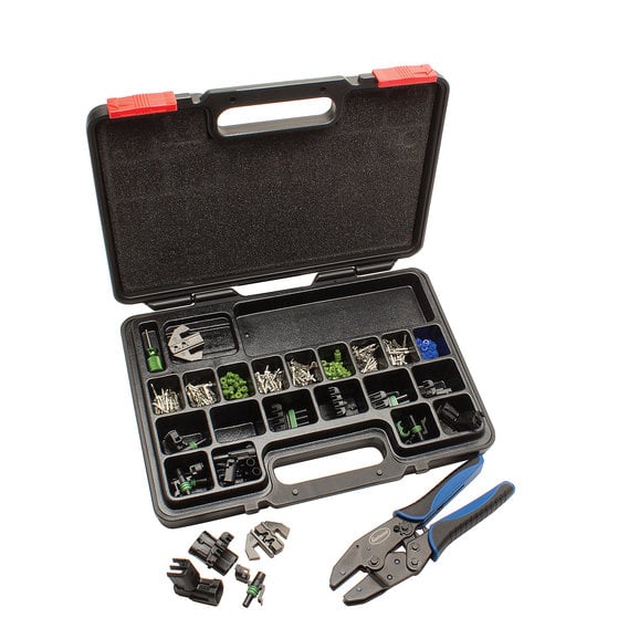 Load image into Gallery viewer, Eastwood 31676 Crimp-Right Weather-Tight Wiring Connector Crimping Kit
