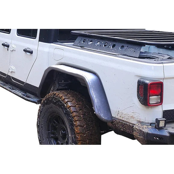 Load image into Gallery viewer, Warrior Products Rear Tube Fender Flares for 20-23 Jeep Gladiator JT
