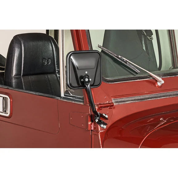 Load image into Gallery viewer, Quadratec Dual Replacement Mirror Set for 76-86 Jeep CJ5 &amp; CJ7
