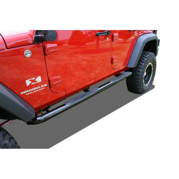 Load image into Gallery viewer, Rugged Ridge Side Step Bars for 07-18 Jeep Wrangler Unlimited JK 4 Door
