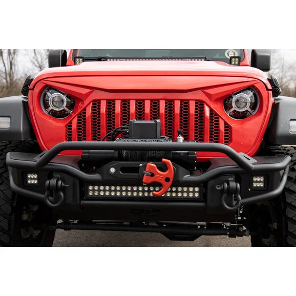 Load image into Gallery viewer, Rough Country RCH5300 9 Inch LED Halo Projector Headlights for 18-24 Jeep Wrangler JL &amp; 20-24 Gladiator JT
