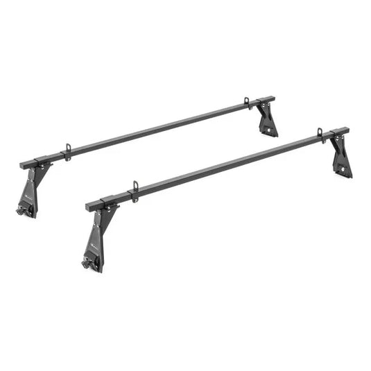 Quadratec Hardtop Drip Rail Mount Cross Bar Rack for 07-21 Jeep Wrangler JL & JK Unlimited with Factory Hardtop