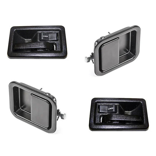 Quadratec Complete Door Handle Kit for 82-95 Jeep CJ & Wrangler YJ, 97-06 Wrangler TJ