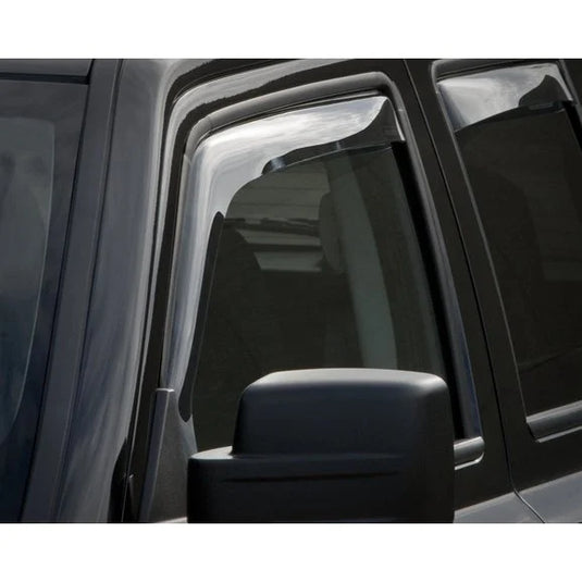 WeatherTech 70444 Front Side Window Deflector Set in Light Smoke for 07-12 Jeep Patriot MK