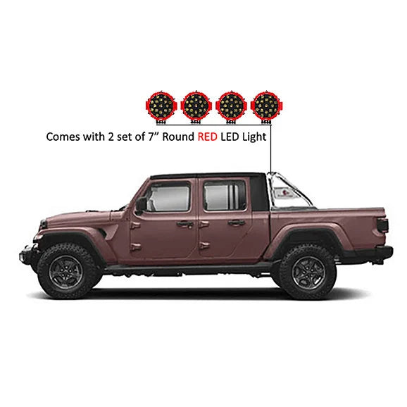 Load image into Gallery viewer, Black Horse Off Road Classic Roll Bar for 20-23 Jeep Gladiator JT
