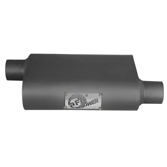 Load image into Gallery viewer, aFe Power 49M00003 Scorpion Aluminized Universal Muffler
