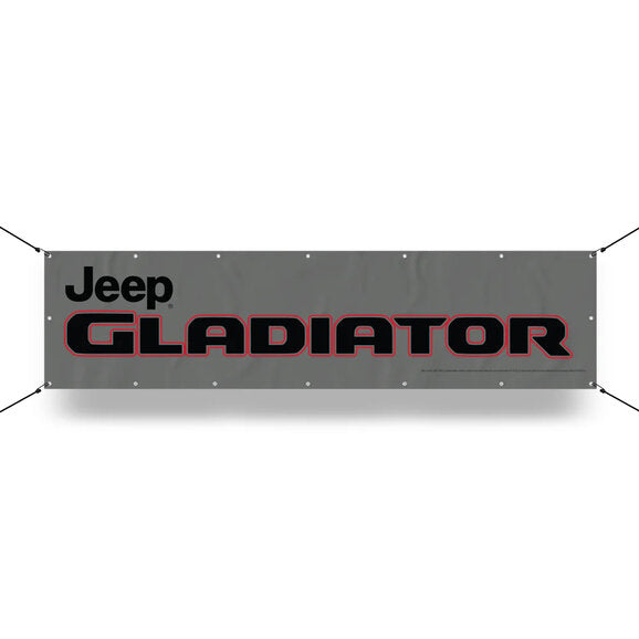 Load image into Gallery viewer, Jeep Merchandise Jeep Logo Banner
