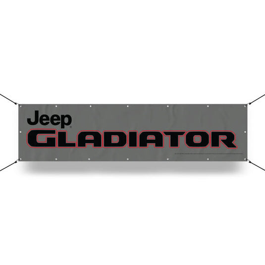 Jeep Merchandise Jeep Logo Banner