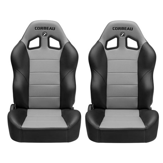 Corbeau Baja XRS Reclining Suspension Seat Pair for 76-18 Jeep Wrangler YJ, TJ, JK, Unlimited, CJ-7 & CJ-8 Scrambler