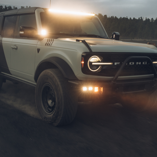 Ford Bronco (2021+) - LED Modular Bumper Fog Light Kit