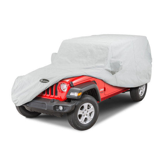 Quadratec Softbond 5-Layer Full Car Cover for 07-24 Jeep Wrangler JK & JL Unlimited