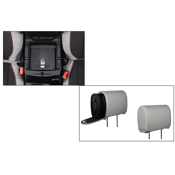 Load image into Gallery viewer, Tuffy Security Console Insert with Headrest Safe Slide for 18-24 Jeep Wrangler JL &amp; Gladiator JT
