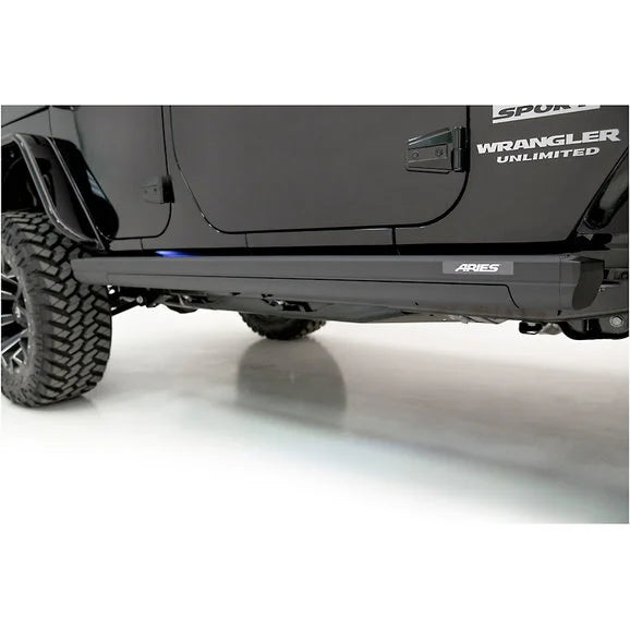 Load image into Gallery viewer, Aries 3036571 ActionTrac Powered Running Boards for 18-24 Jeep Wrangler JL Unlimited
