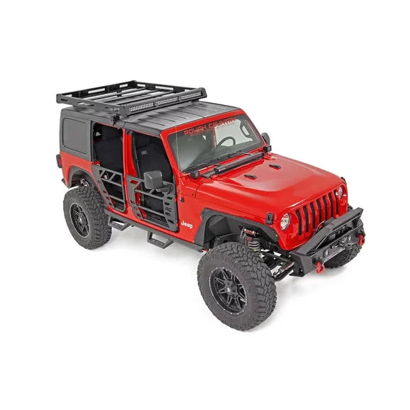 Load image into Gallery viewer, Rough Country Roof Rack System for 18-24 Jeep Wrangler JL
