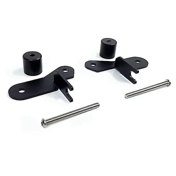 American Trail Products 36180002 A-Pillar Light Mount Bracket Pair for 18-21 Jeep Wrangler JL