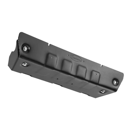 Quadratec Aluminum Modular Front Sway Bar Skid Plate for 10-18 Jeep Wrangler JK