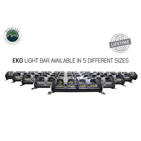 EKO 10" LED Light Bar With Variable Beam, DRL,RGB Back Light, 6 Brightness