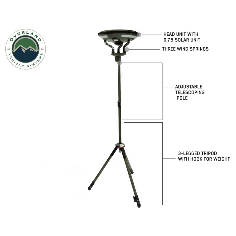 Load image into Gallery viewer, Wild Land Camping Gear - UFO Solar Light Light Pods &amp; Speaker Universal
