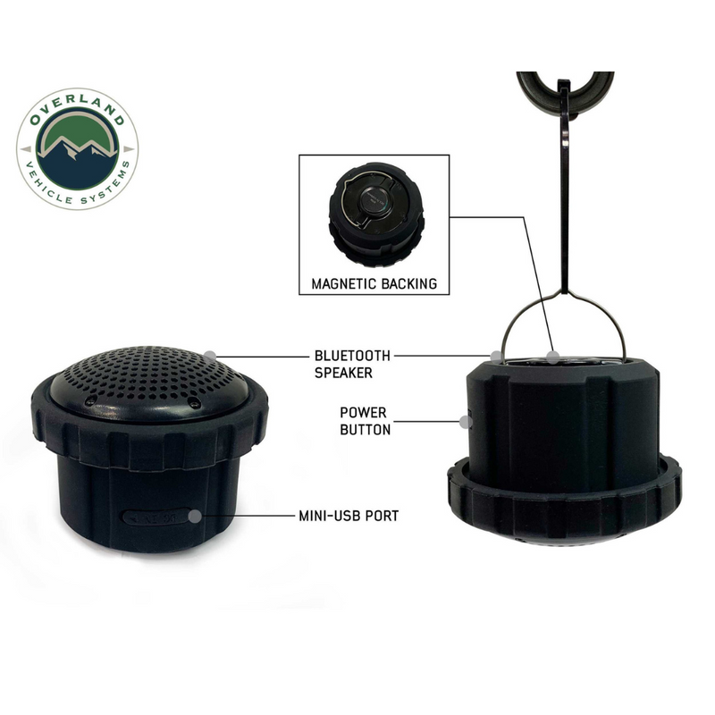 Load image into Gallery viewer, Wild Land Camping Gear - UFO Solar Light Light Pods &amp; Speaker Universal
