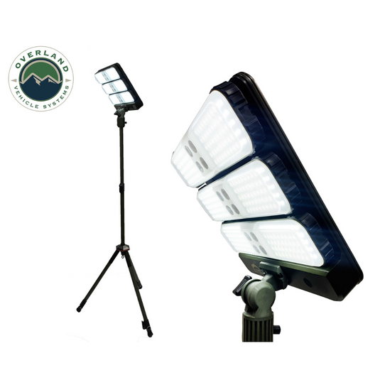 Wild Land Camping Gear - ENCOUNTER Solar Powered Camping Light With Removable Light Pods