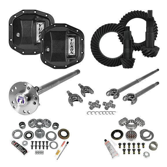 Load image into Gallery viewer, Yukon Gear &amp; Axle Ring and Pinon Gear Kits for 18-24 Jeep Wrangler JL with Front M186 &amp; Rear M220 Axles
