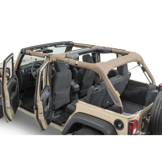 Dirtydog 4X4 Roll Bar Covers for 07-18 Jeep Wrangler Unlimited JK